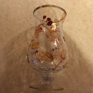 Beautiful Crackled Fall Vase
